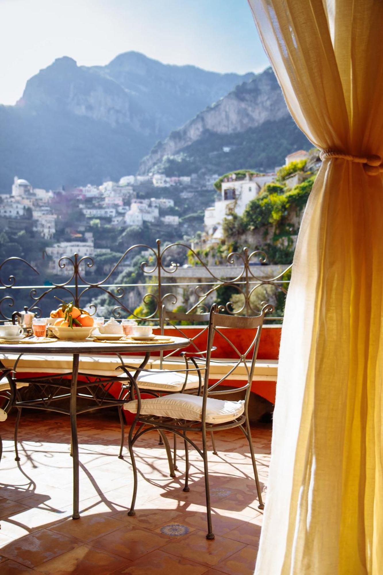 Casa Giulia - Sophisticated Apartment With View Positano Kültér fotó
